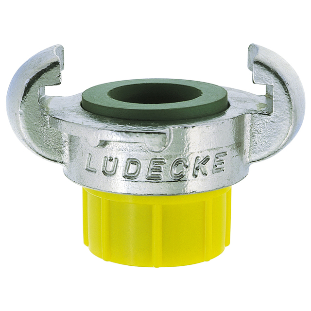 KLAUEN-AUSSENGEWINDEKUPPLUNG G 1/2" AG, 1.4401, DIN 3489 KLAUEN-AUSSENGEWINDEKUPPLUNG G 1/2" AG, 1.4401, DIN 3489